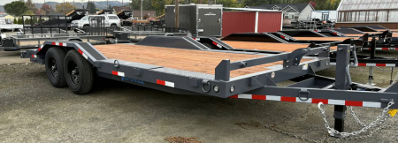 New CAR HAULER 2026 VERSATILE HD720TA3 7X20 ROCK CRAWLER DRIVE OVER FENDERS 14000 GVWR TRAILER