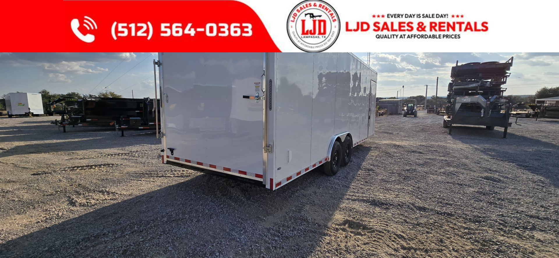 New 2026 Stallion - 8'5" X 24' X 7'2" - Cargo / Enclosed Trailer