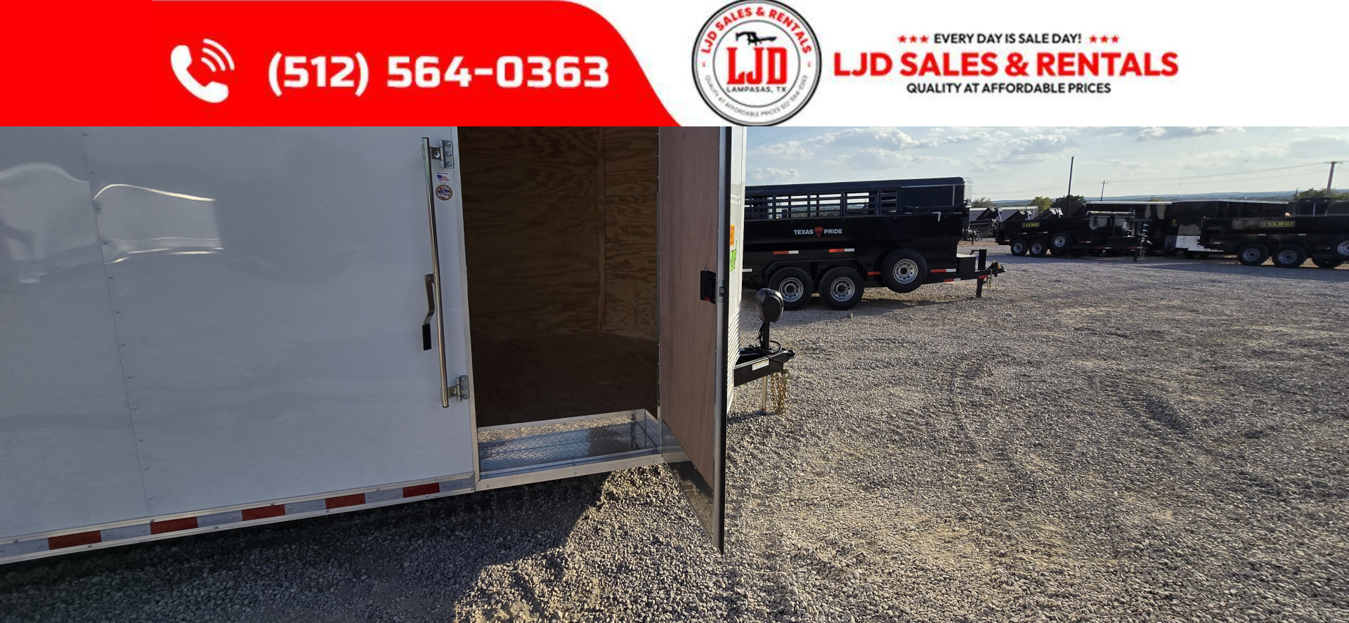 New 2026 Stallion - 8'5" X 24' X 7'2" - Cargo / Enclosed Trailer