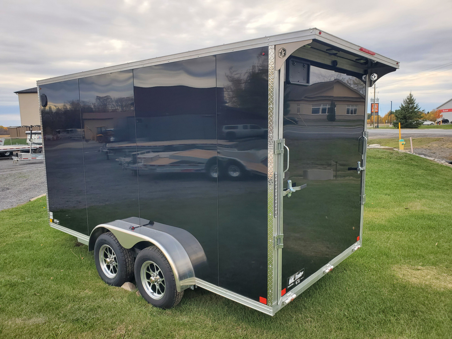 New 2025 All Aluminum 7'X14' TA-3500 Cargo Trailer
