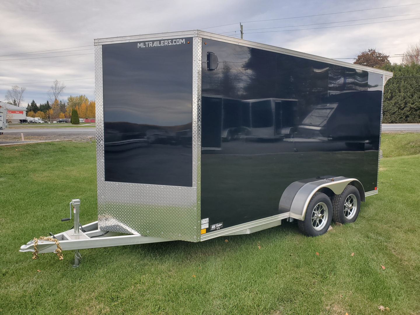 New 2025 All Aluminum 7'X14' TA-3500 Cargo Trailer