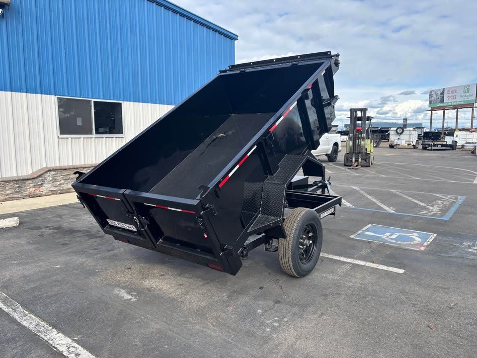 New 2026 Iron Panther 5x8x2 Dump Trailer