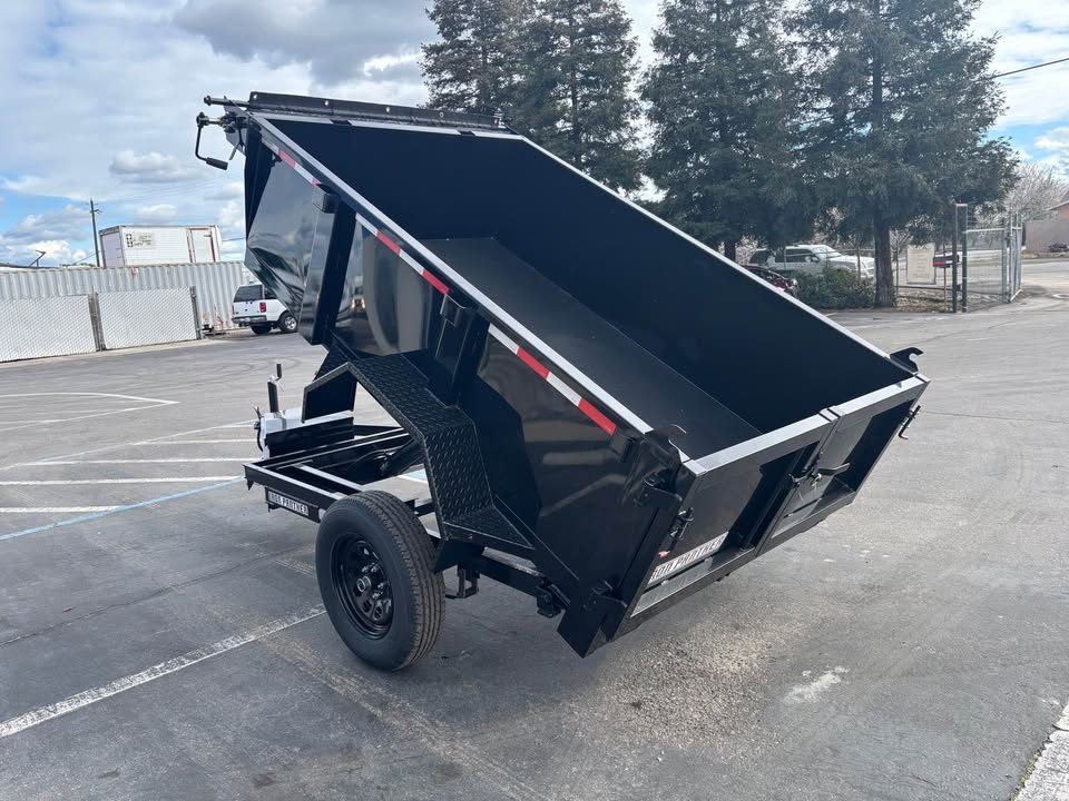 New 2026 Iron Panther 5x8x2 Dump Trailer