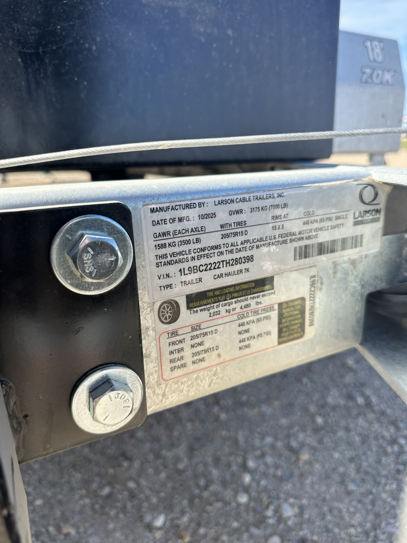 New 2026 Drive Trailers chv2s310218 Car Hauler