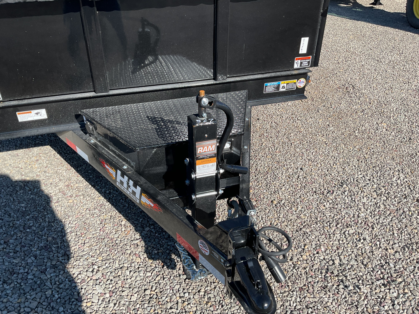 New 2026 H&H Trailers H8312DBW-B-140 Dump Trailer
