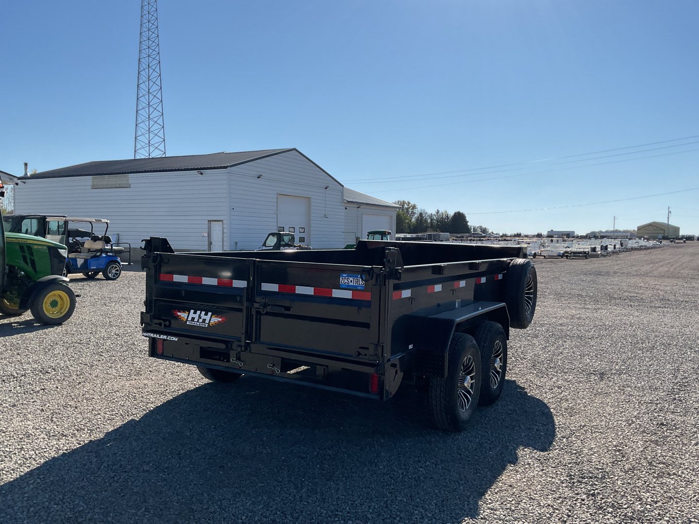 New 2026 H&H Trailers H8312DBW-B-140 Dump Trailer