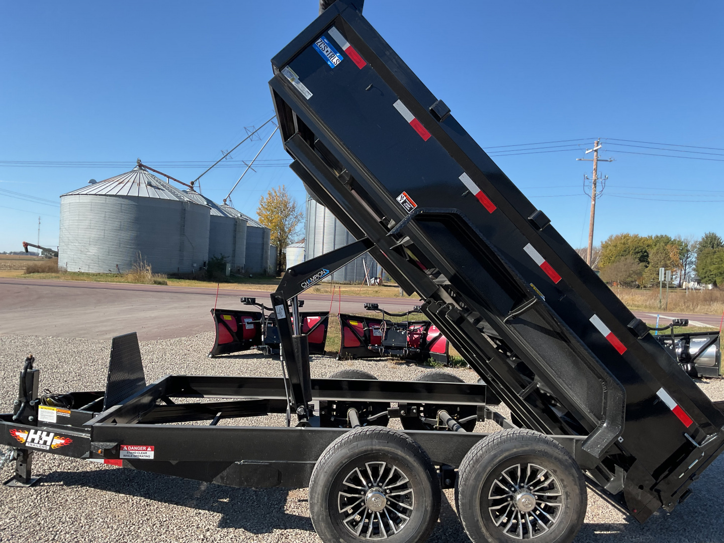New 2026 H&H Trailers H8312DBW-B-140 Dump Trailer