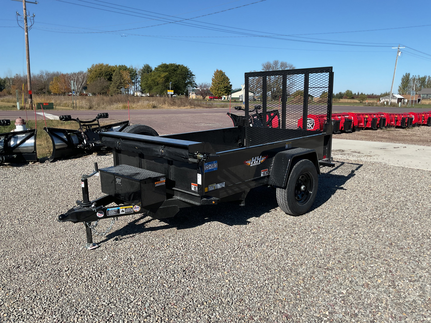 New 2026 H&H Trailers H6208UD-15-052 Dump Trailer