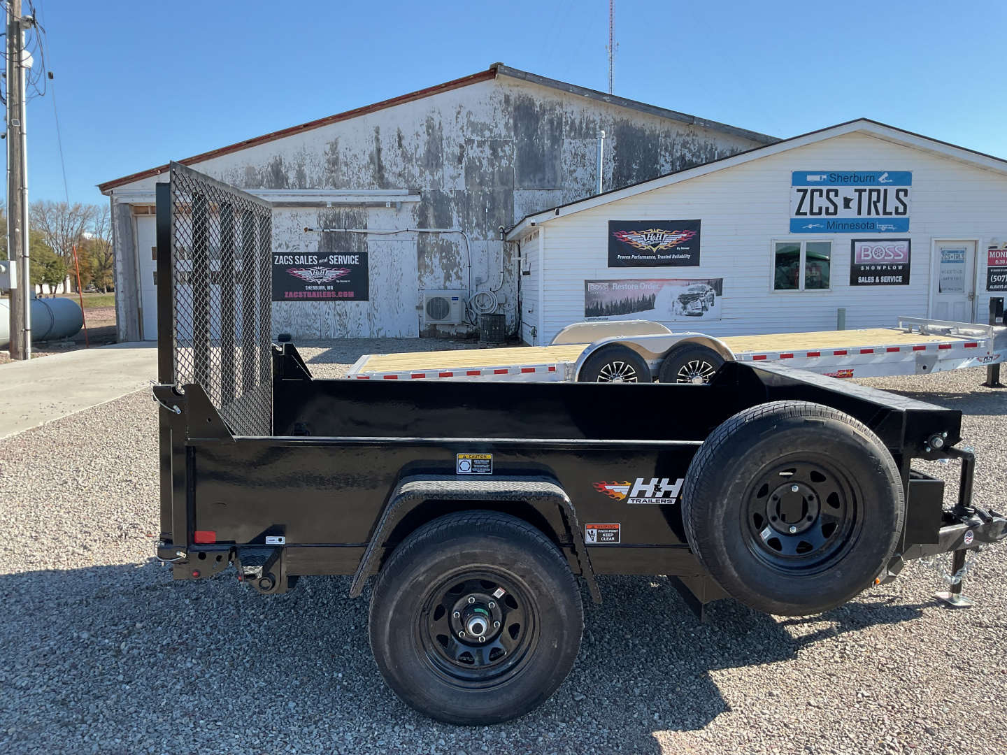 New 2026 H&H Trailers H6208UD-15-052 Dump Trailer