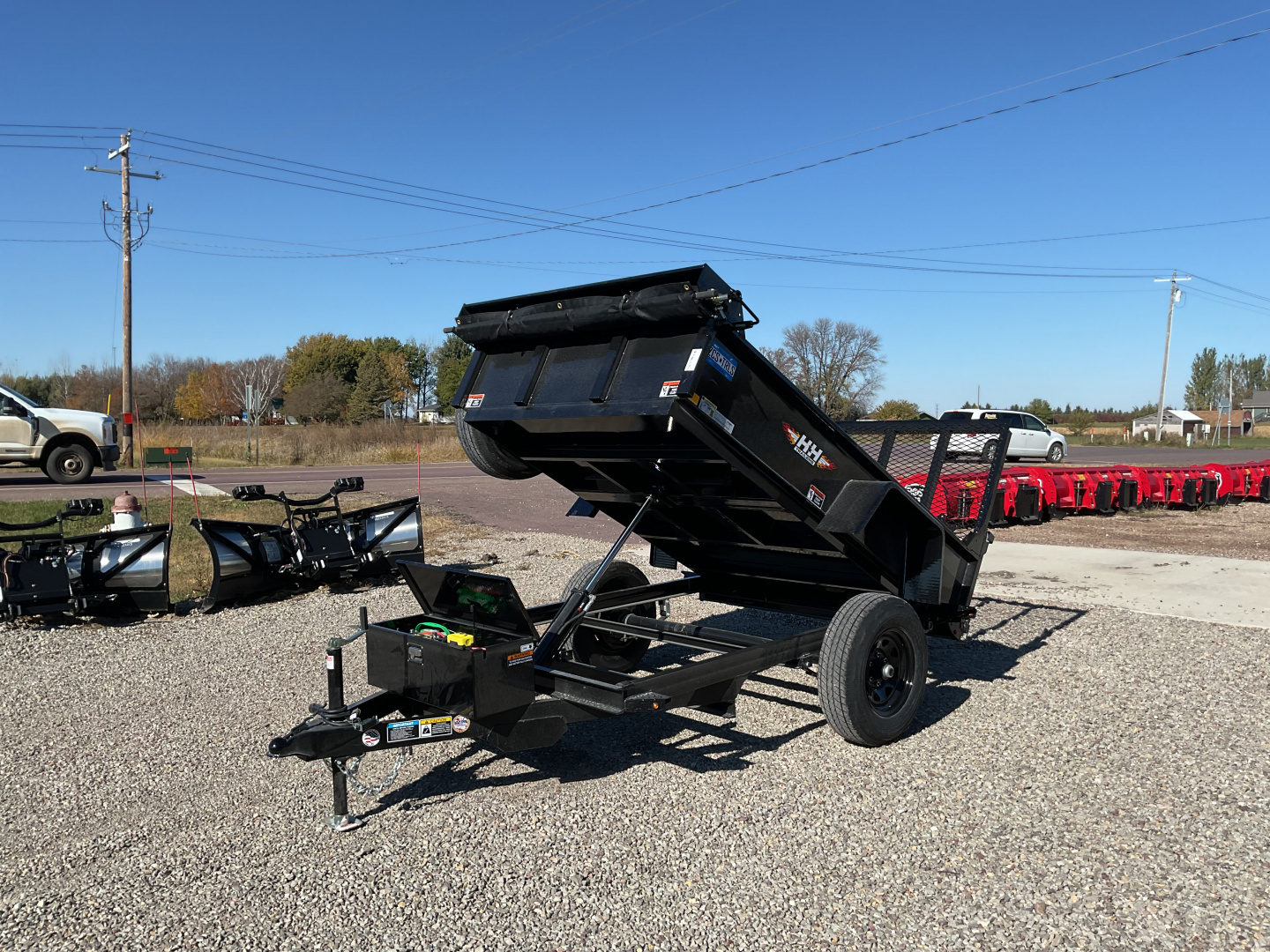 New 2026 H&H Trailers H6208UD-15-052 Dump Trailer