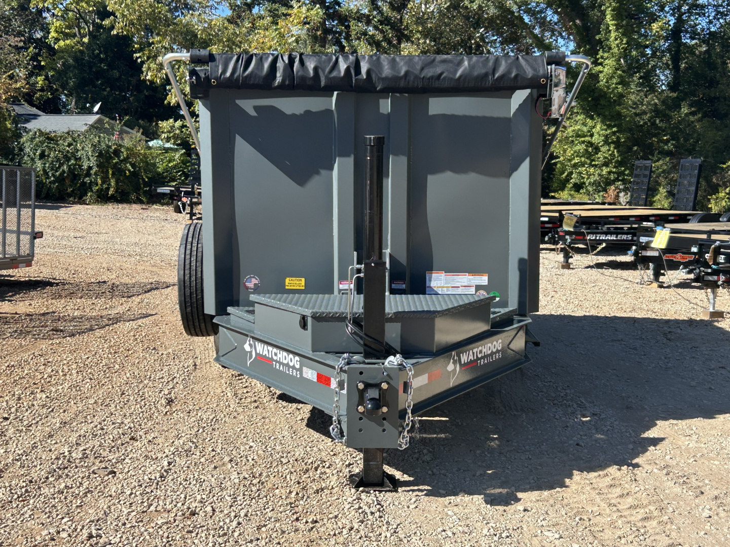 New 2026 Watchdog Trailers 7x16 22k Pro Series Dump Trailer