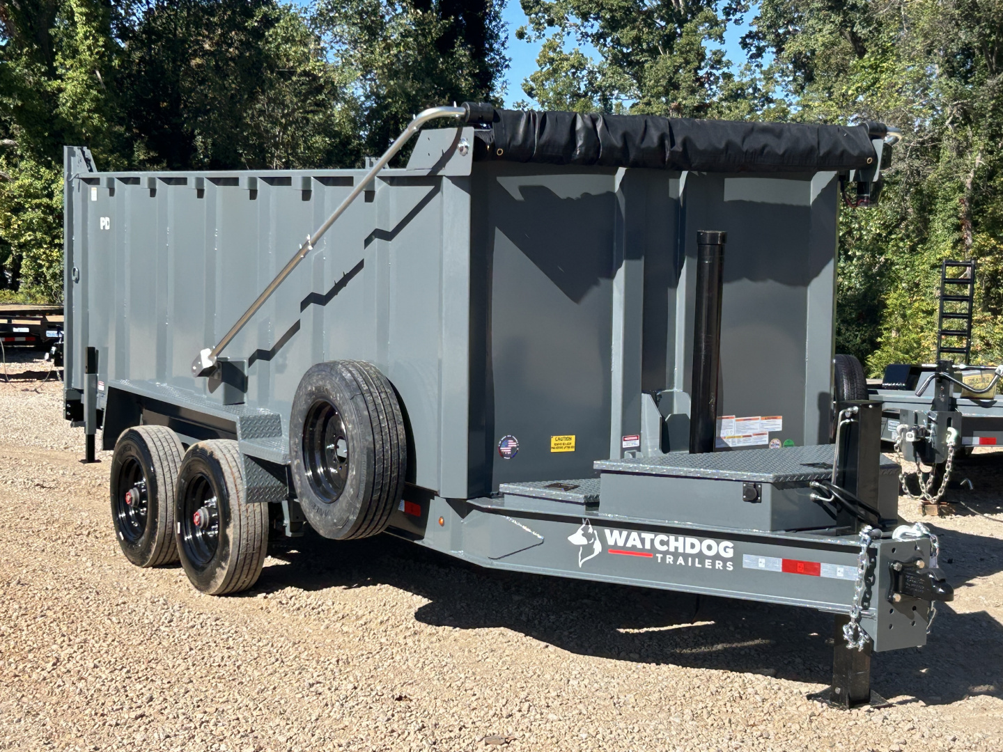 New 2026 Watchdog Trailers 7x16 22k Pro Series Dump Trailer