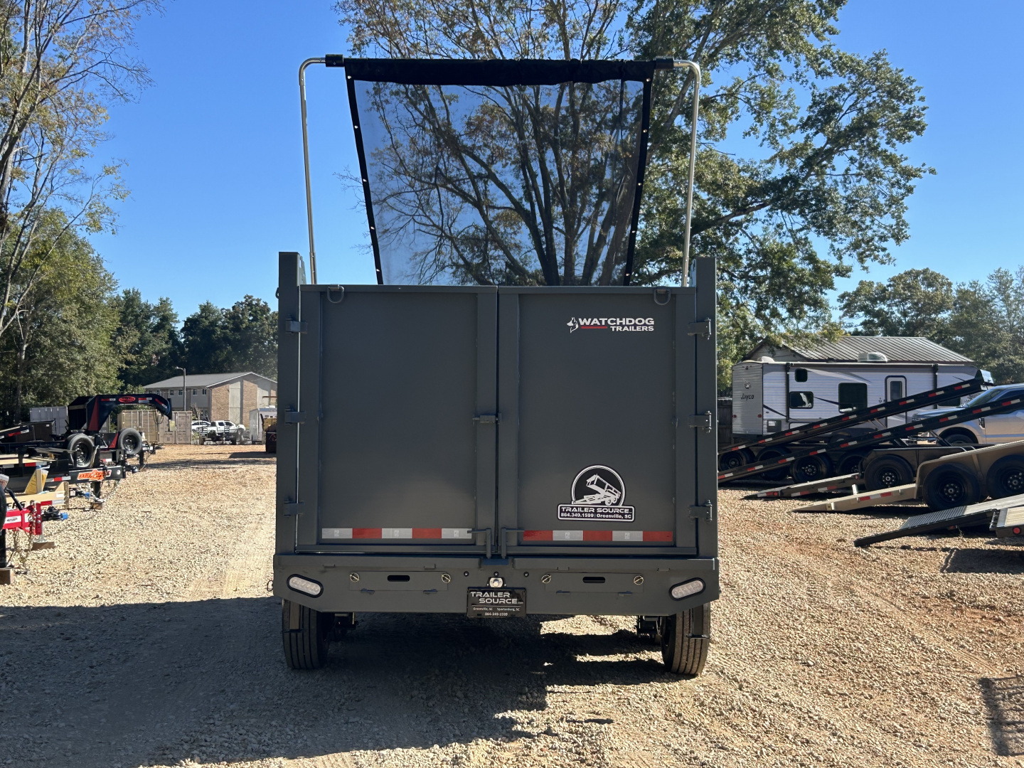 New 2026 Watchdog Trailers 7x16 22k Pro Series Dump Trailer