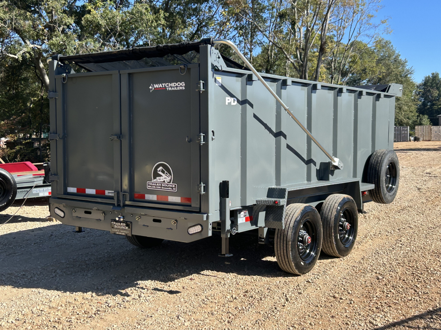 New 2026 Watchdog Trailers 7x16 22k Pro Series Dump Trailer