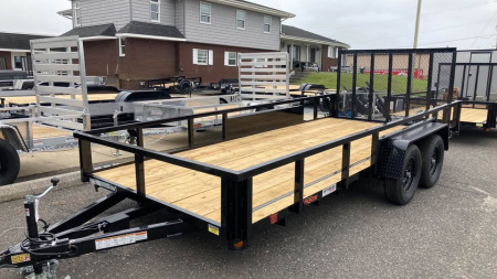 New 2026 Quality Steel and Aluminum 16' Utility Trailer
