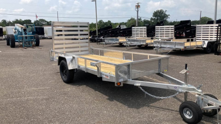 New 2026 Quality Steel and Aluminum 5x12 aluminum Utility Trailer