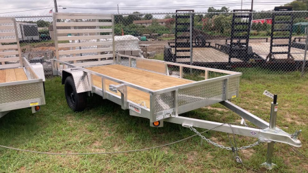 New 2026 Quality Steel and Aluminum 5x12 aluminum Utility Trailer