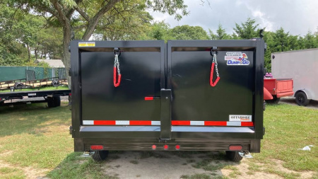 New 2026 Quality Steel and Aluminum 7x14 4' side Dump Trailer