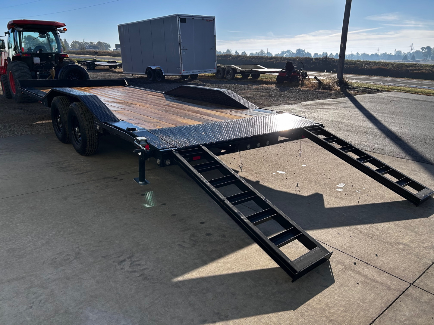 New 2026 MAXXD 102"X20' H5X CAR HAULER 9.9K GVWR DRIVE-OVER FENDERS Car / Racing Trailer