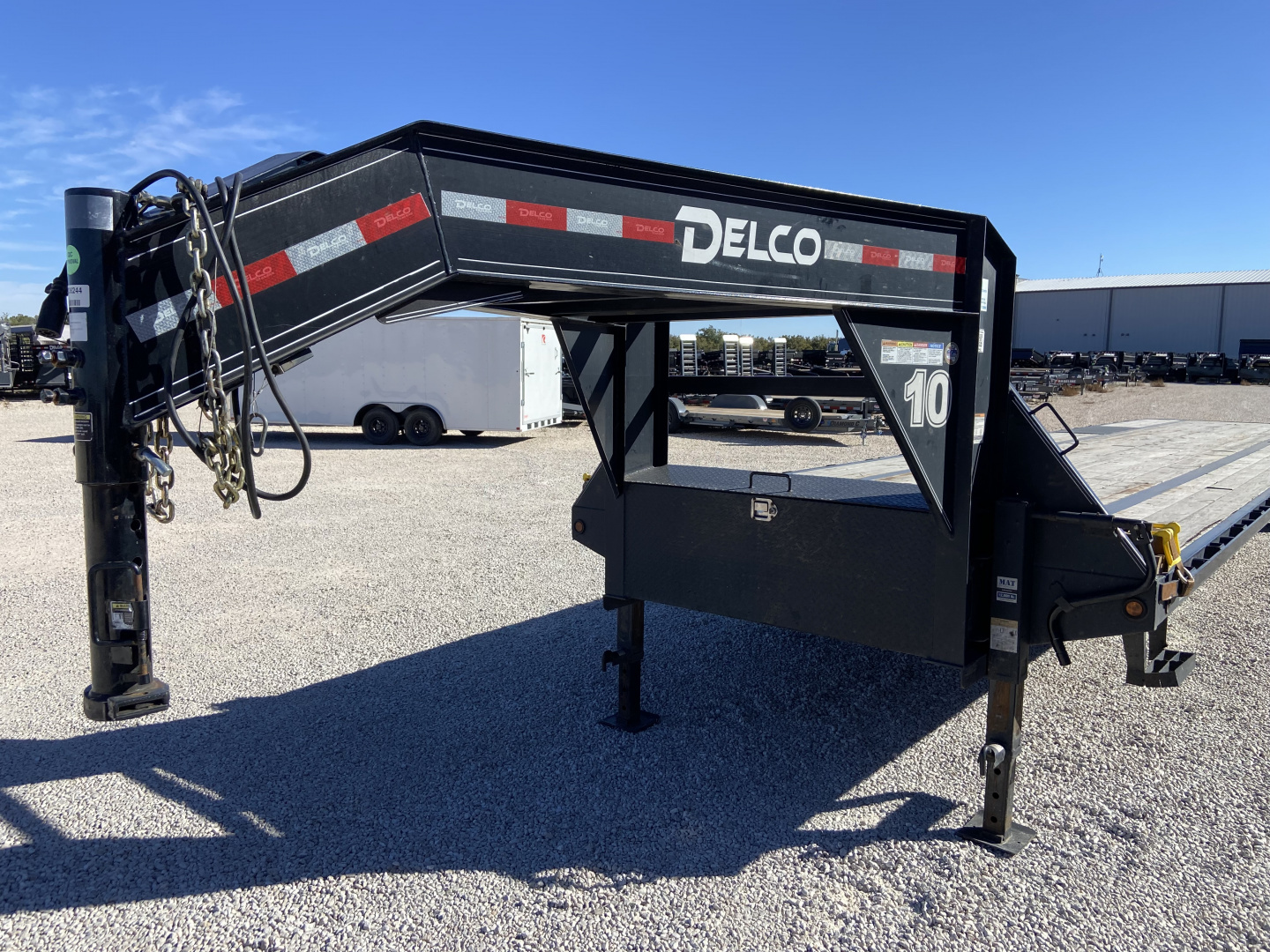 Used 2025 Delco 102"x40' GN Flatbed w/ Singles