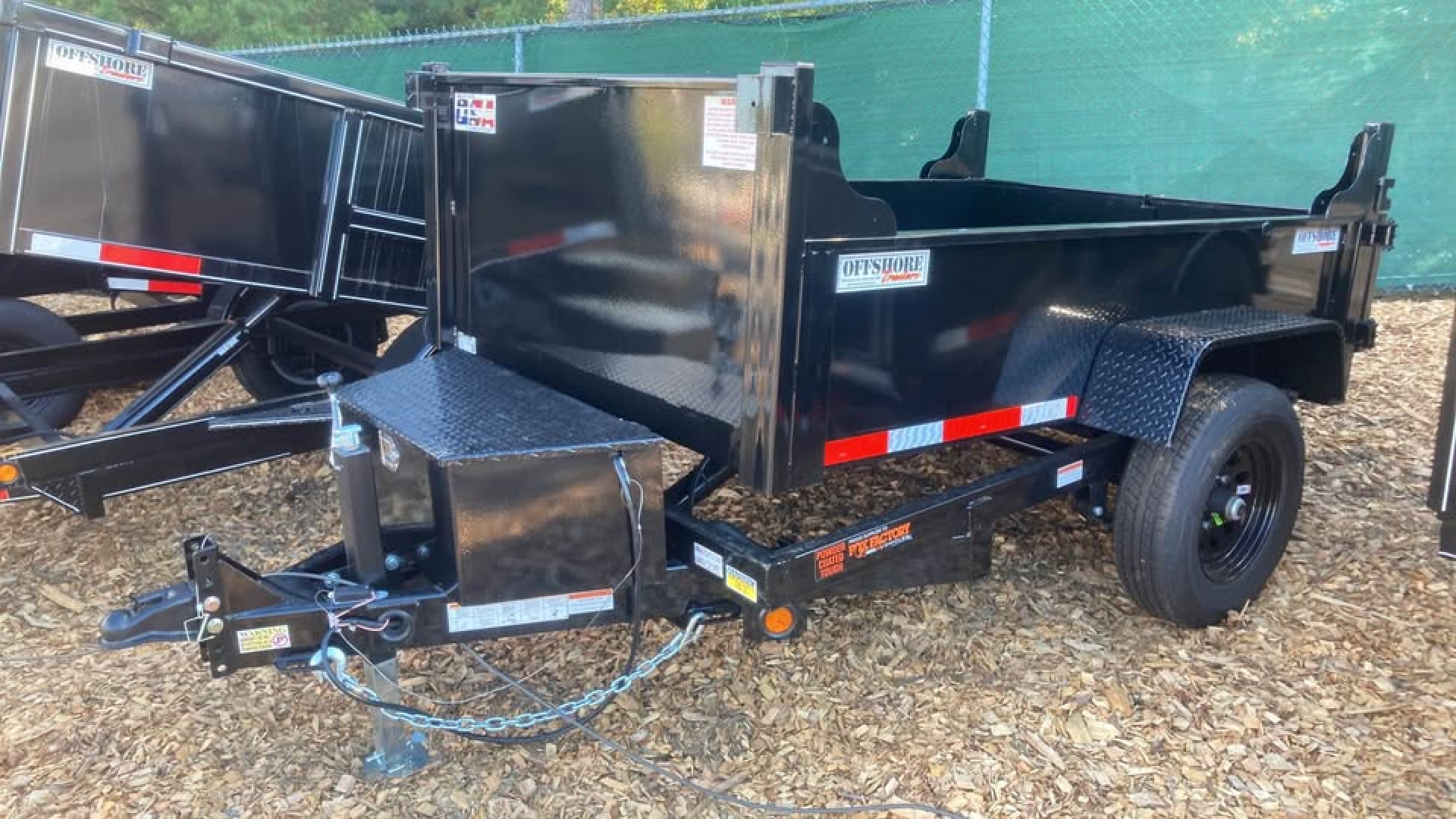 New 2026 Quality Steel and Aluminum 5x8 Dump Trailer