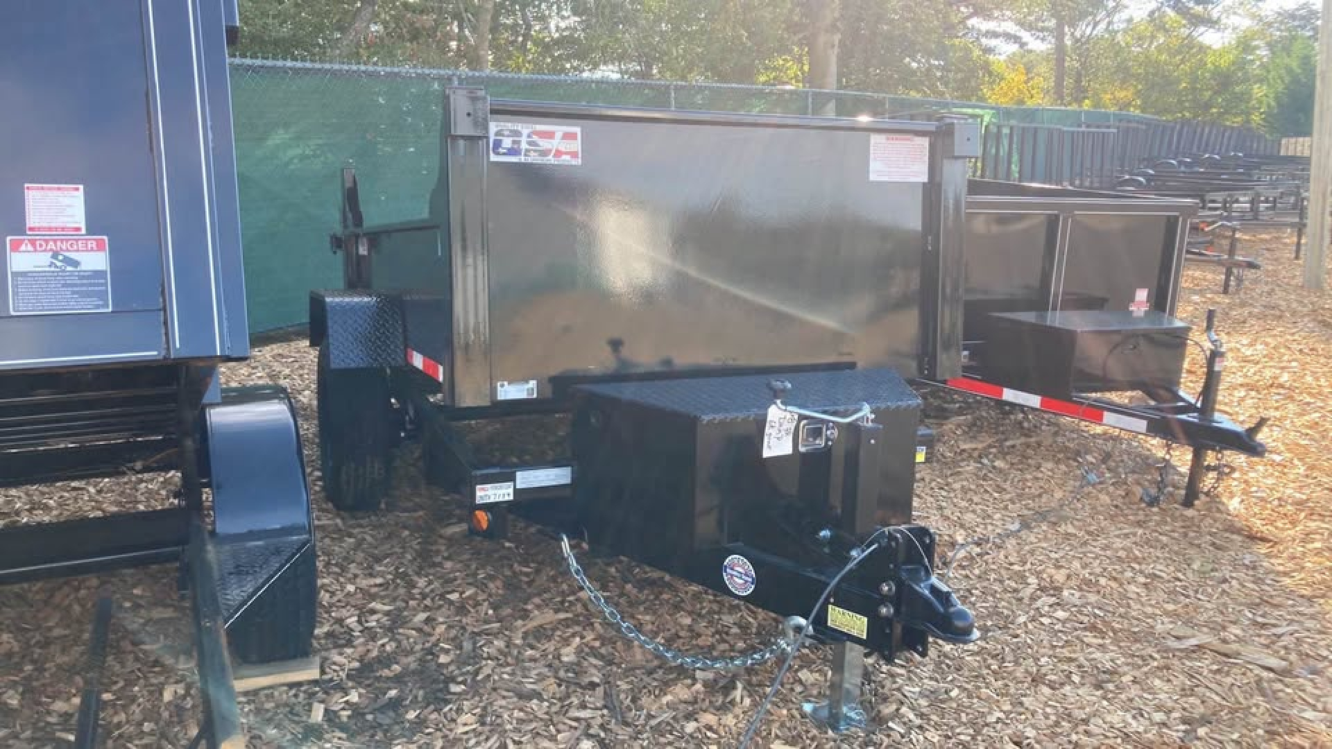 New 2026 Quality Steel and Aluminum 5x8 Dump Trailer