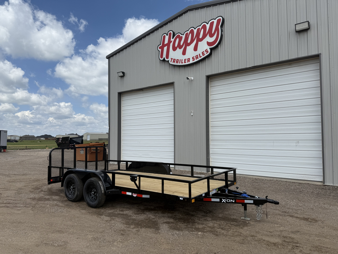 New 2026 X-On 83"x16' Tandem Axle Utility Trailer - U6