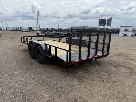 New 2026 X-On 83"x16' Tandem Axle Utility Trailer - U6
