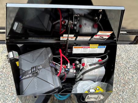 New 2026 PJ Trailers D7 7x14 Dump 14K w/ 4' Sides Dump Trailer