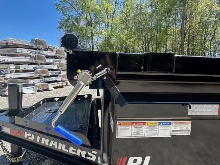 New 2026 PJ Trailers 7X14 DL 14K Dump Trailer w/ Hydraulic Jack