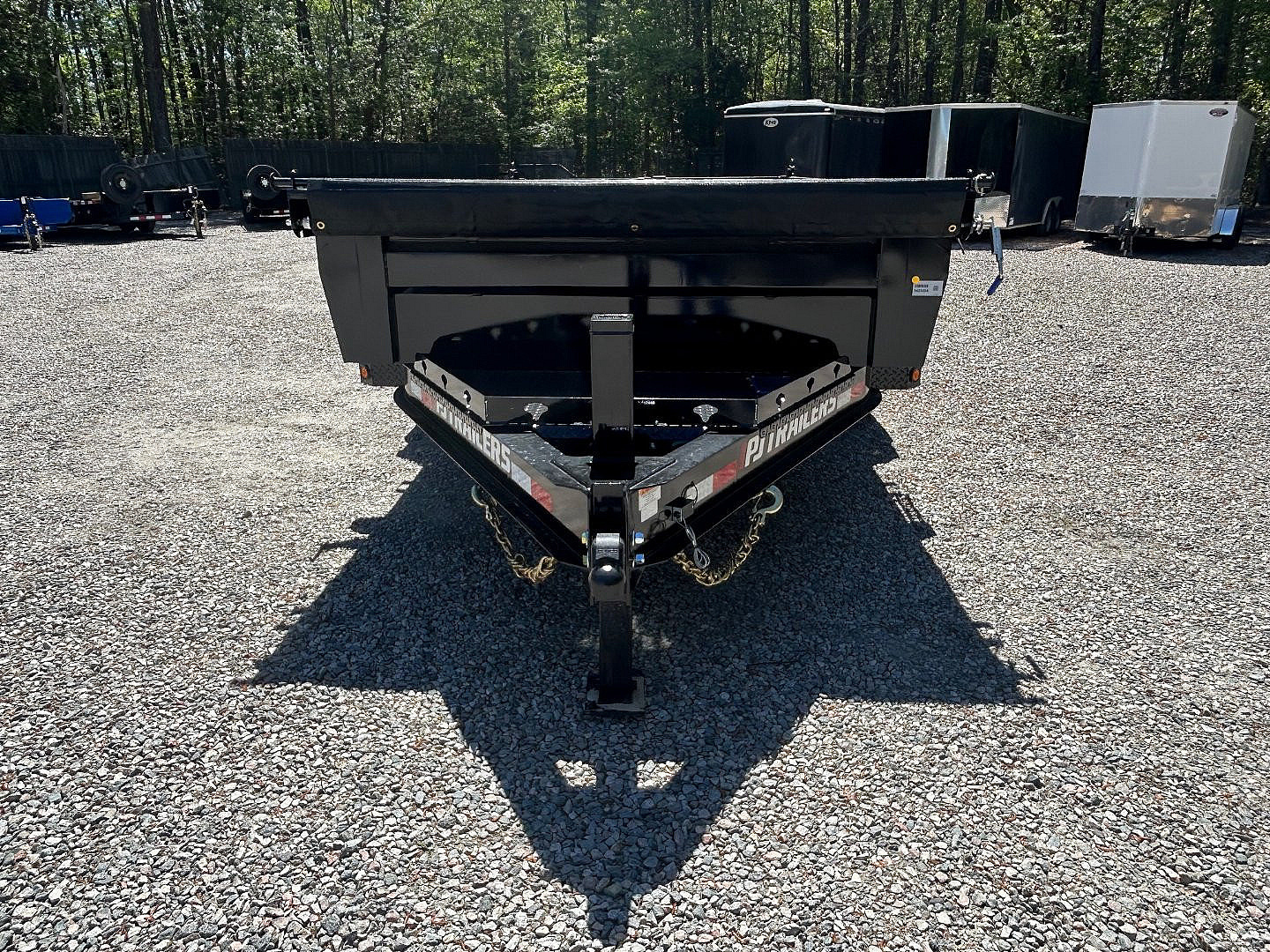 New 2026 PJ Trailers 7X14 DL 14K Dump Trailer w/ Hydraulic Jack