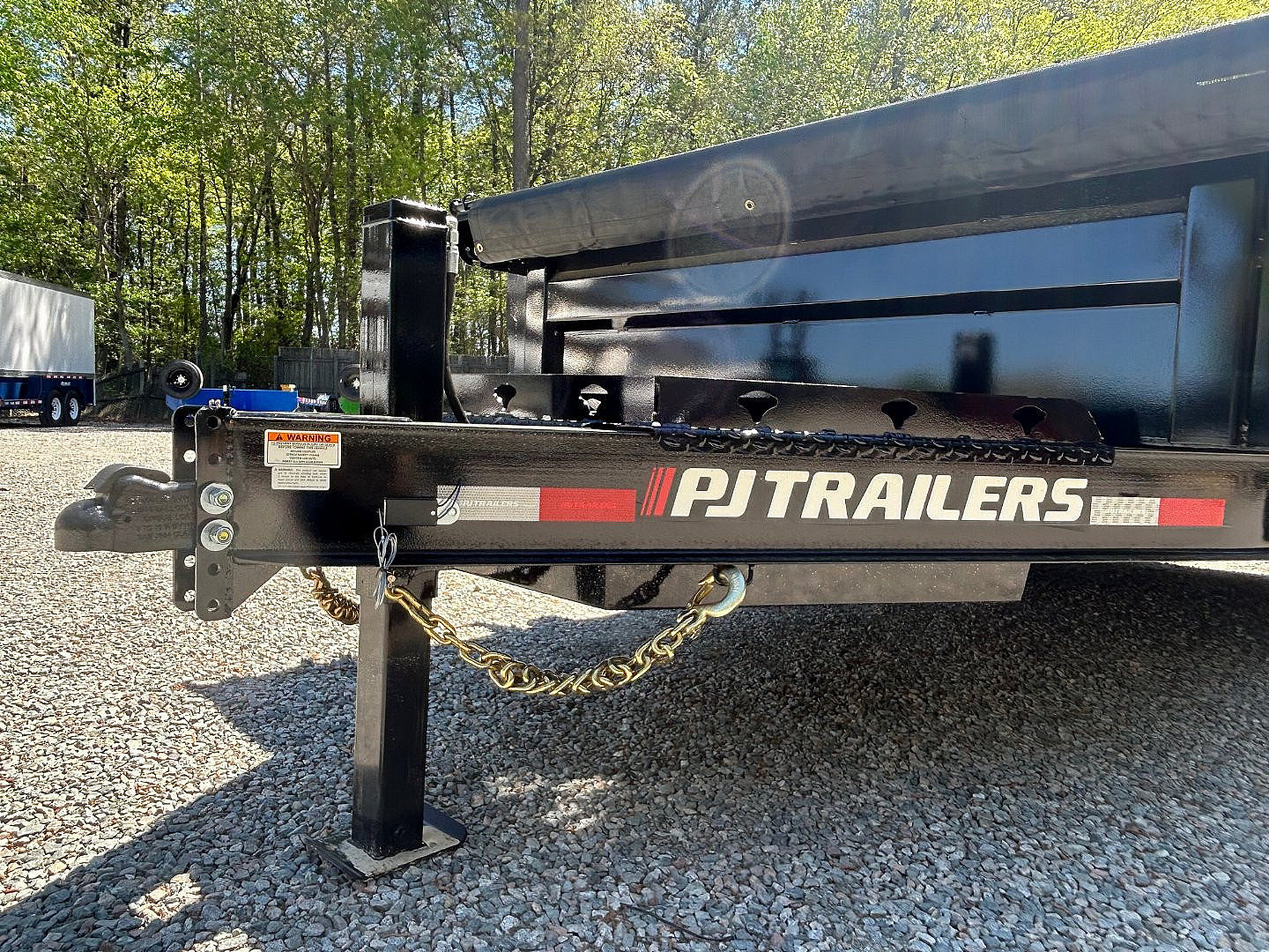 New 2026 PJ Trailers 7X14 DL 14K Dump Trailer w/ Hydraulic Jack