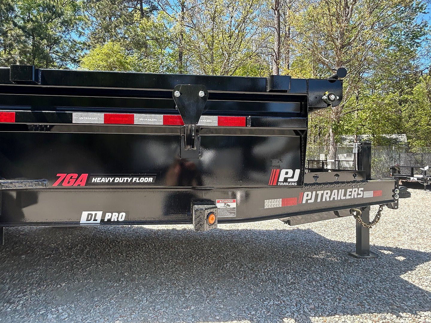 New 2026 PJ Trailers 7X14 DL 14K Dump Trailer w/ Hydraulic Jack