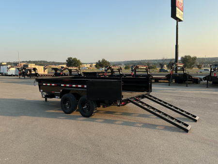 New 2026 PJ 83"x14' BP Tandem Axle Low Pro Dump w/ 24" Sides – DL