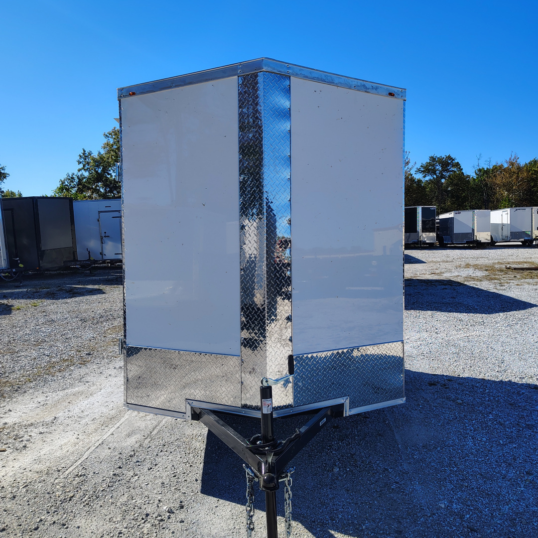 New 2025 Mammoth 6x8 SA Cargo / Enclosed Trailer, 6' interior height, 35k axle, .080 Polycore