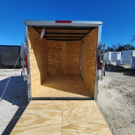 New 2025 Mammoth 6x8 SA Cargo / Enclosed Trailer, 6' interior height, 35k axle, .080 Polycore