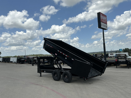 New 2026 PJ 82"x16' GN Tandem Axle HD Low Pro Dump w/ 36" Sides – DE