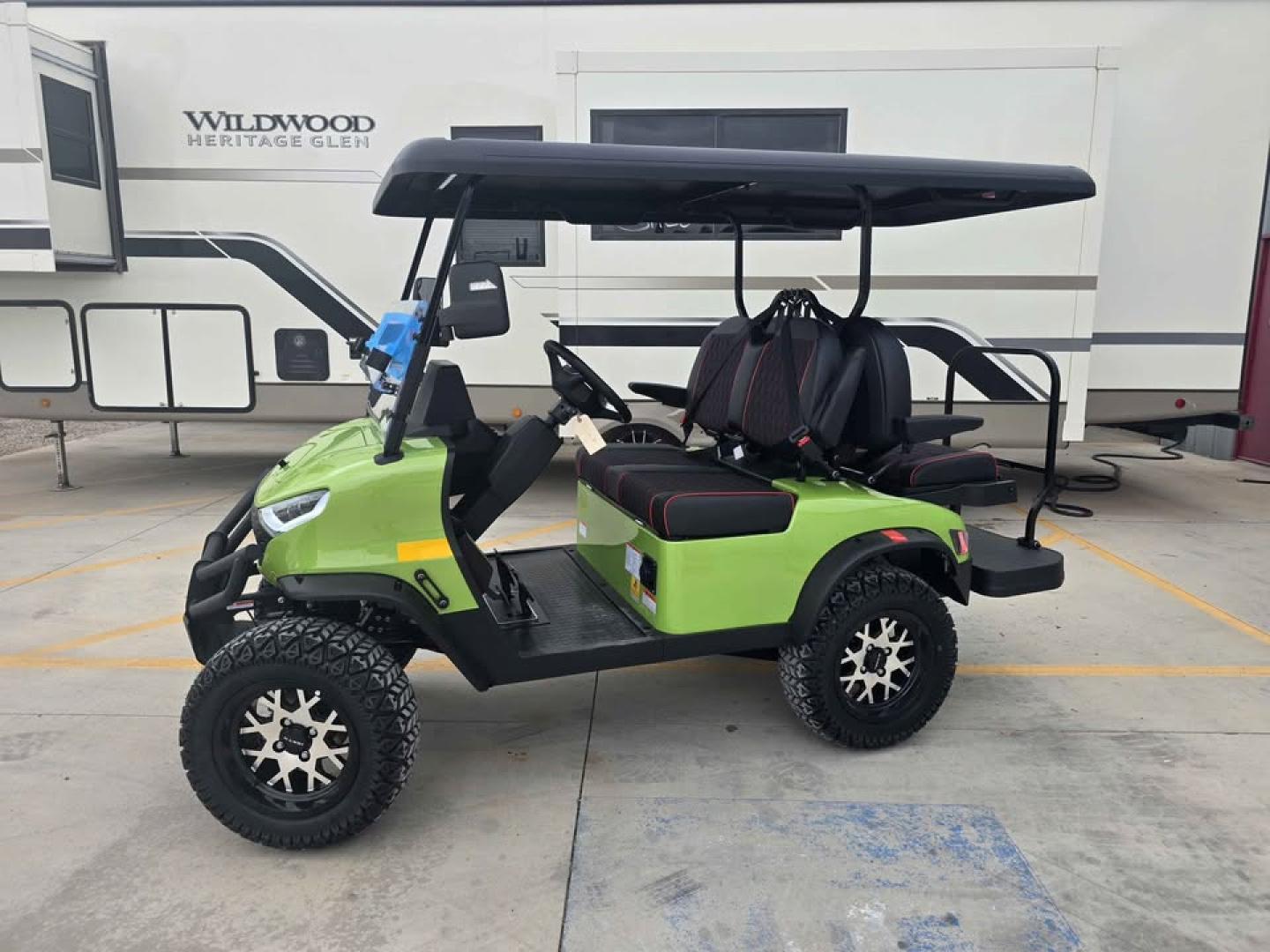 New 2025 Kandi Powersports 4P Golf Cart