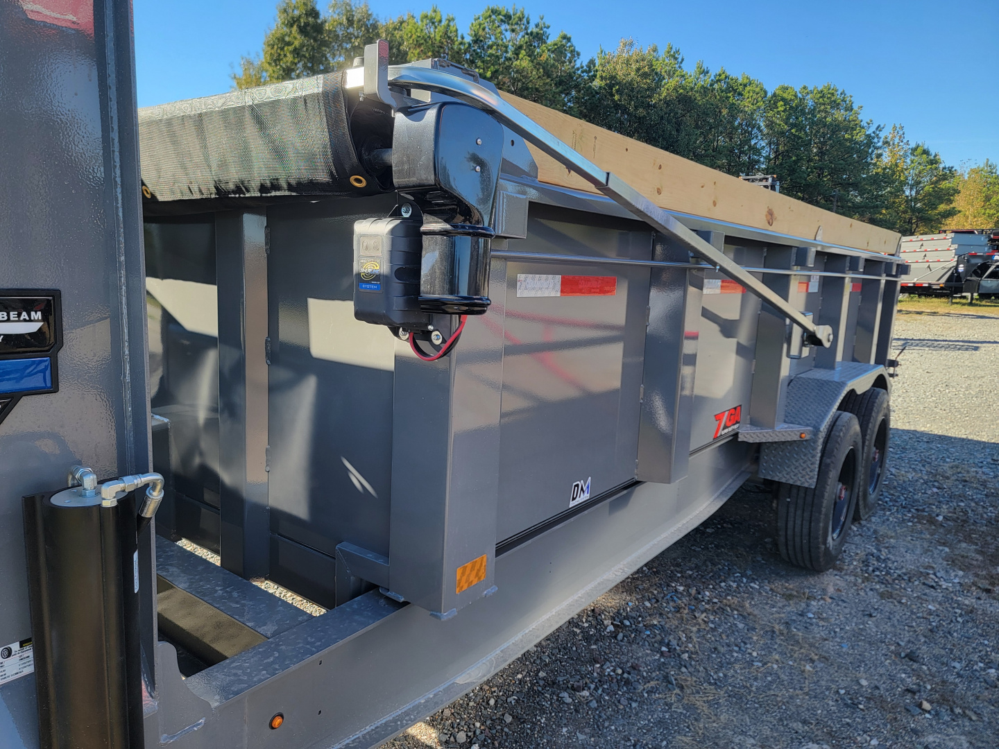 New 2026 Diamond C Trailers LPT210 16'x82" Gooseneck Dump Trailer Pacesetter Edition Dump Trailer