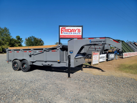 New 2026 Diamond C Trailers LPT210 16'x82  Gooseneck Dump Trailer Pacesetter Edition Dump Trailer