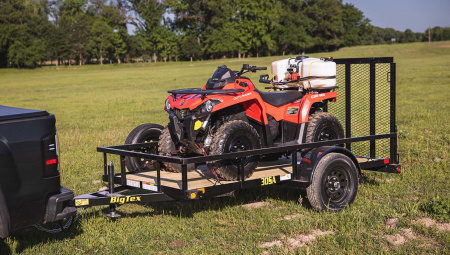 New 2025 Big Tex Trailers 30SA-10 5x10' Utility Trailer