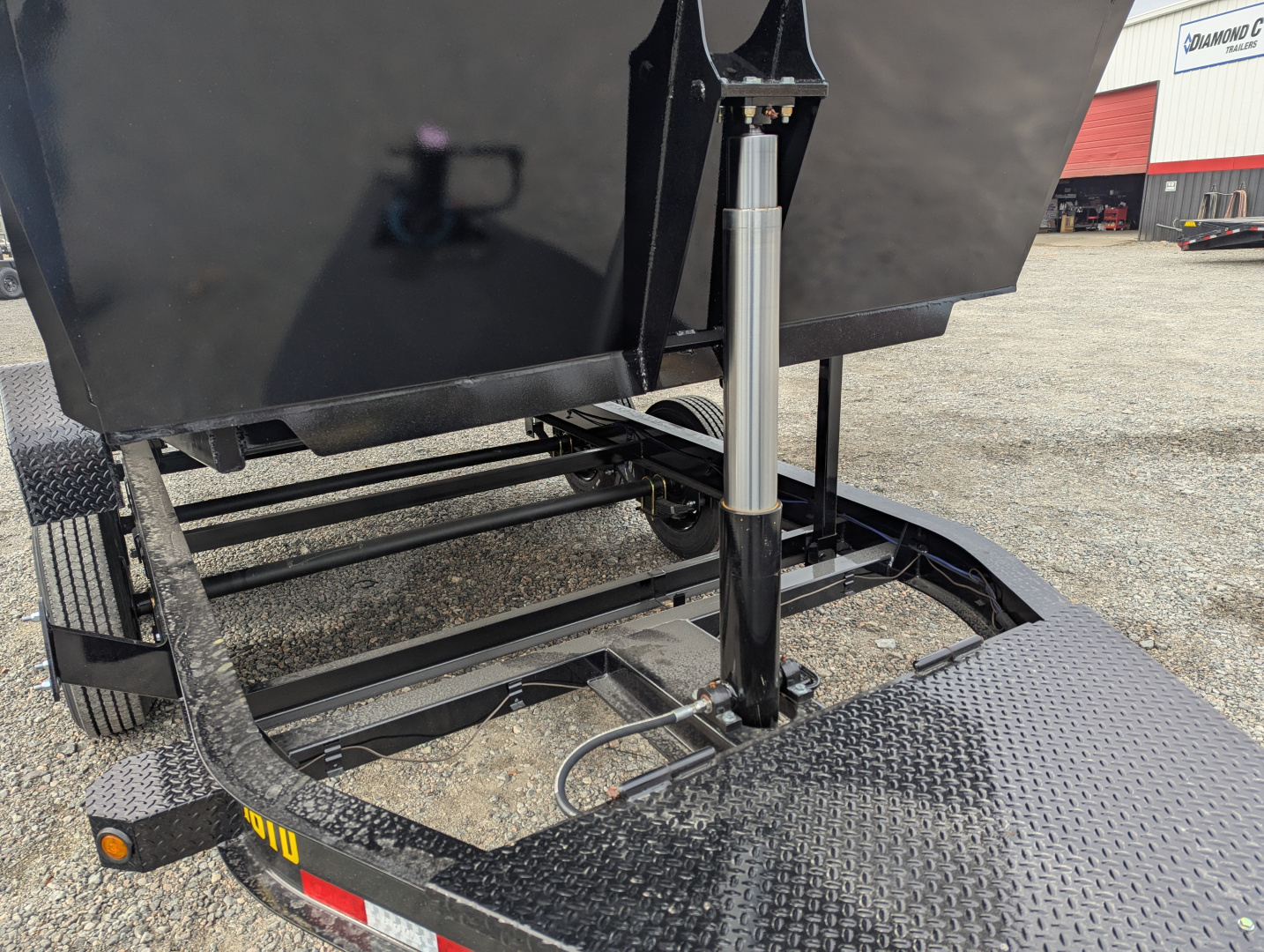 New 2026 Big Tex Trailers 16TD-7x14 Heavy Duty 17.6K Telescopic Dump w/ Slide-In Ramps & 4' Sides Dump Trailer