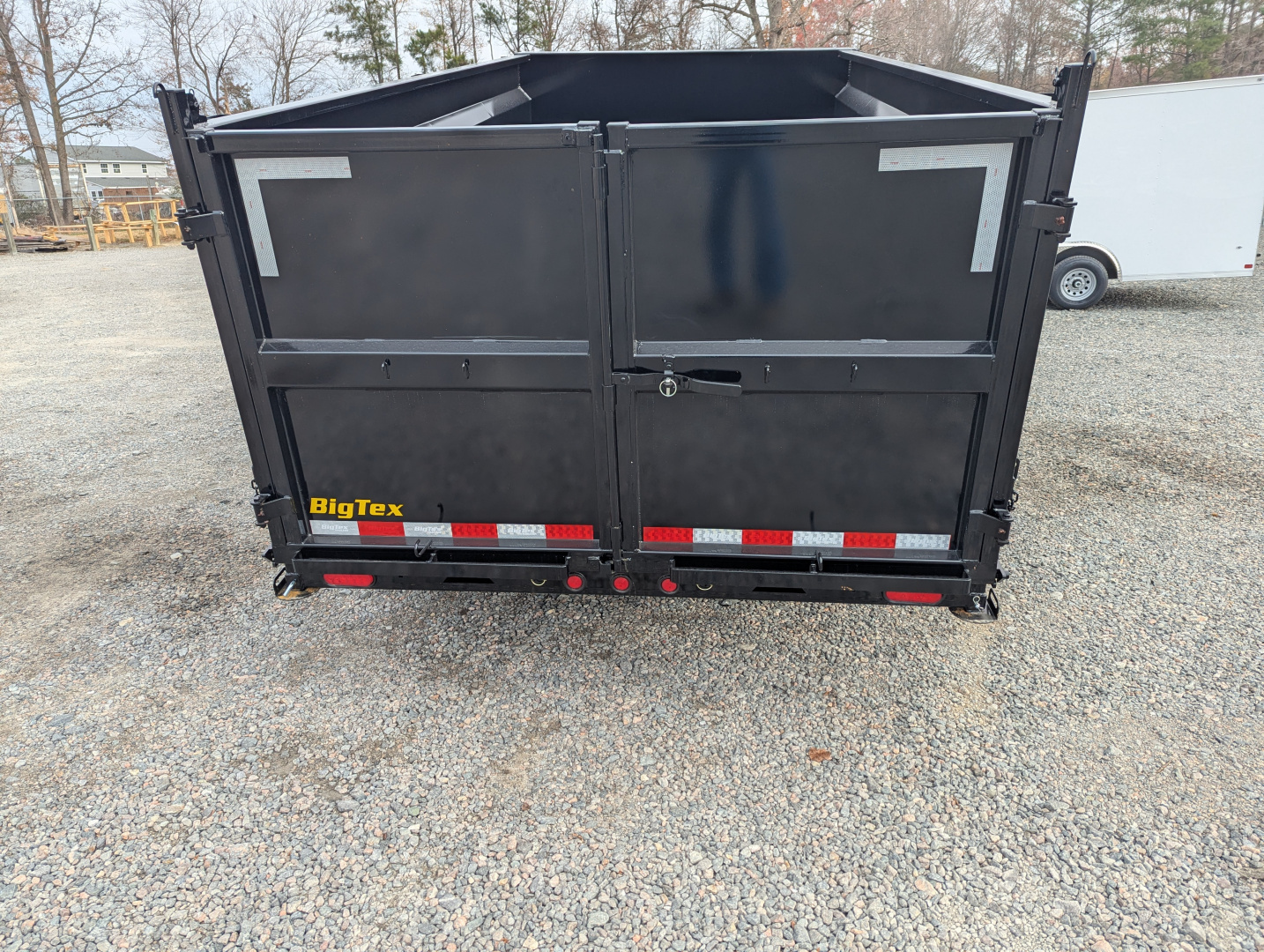 New 2026 Big Tex Trailers 16TD-7x14 Heavy Duty 17.6K Telescopic Dump w/ Slide-In Ramps & 4' Sides Dump Trailer