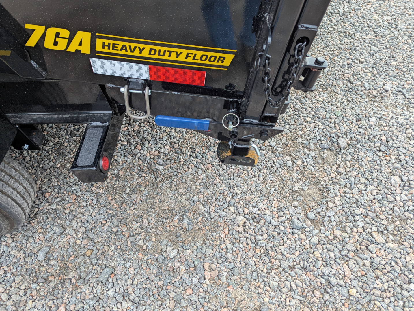 New 2026 Big Tex Trailers 16TD-7x14 Heavy Duty 17.6K Telescopic Dump w/ Slide-In Ramps & 4' Sides Dump Trailer