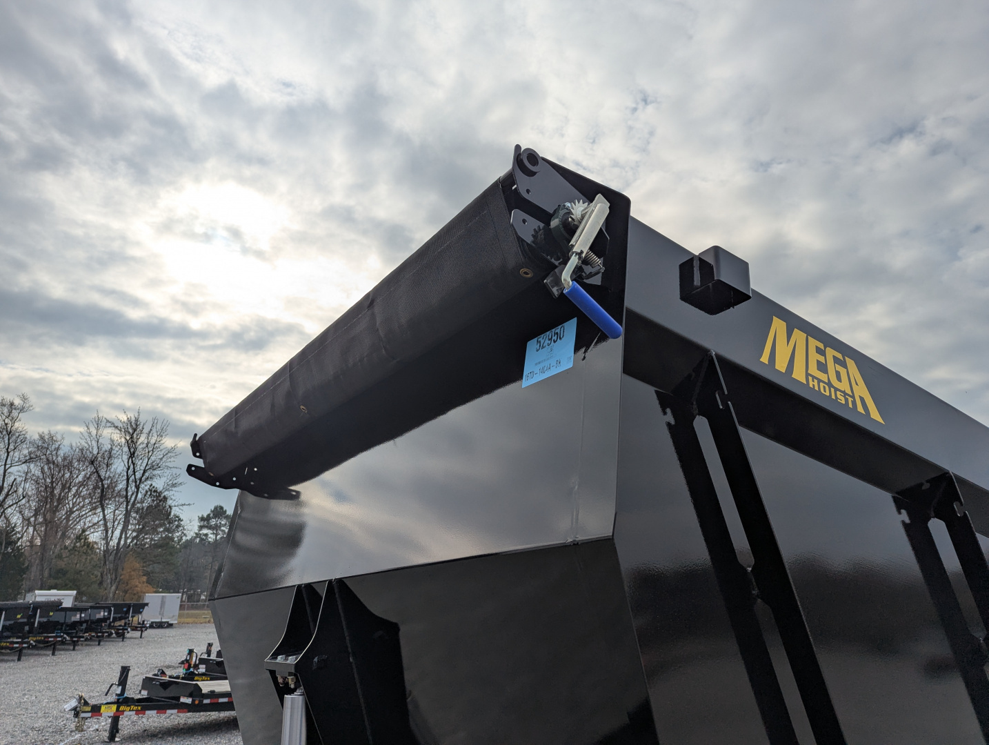 New 2026 Big Tex Trailers 16TD-7x14 Heavy Duty 17.6K Telescopic Dump w/ Slide-In Ramps & 4' Sides Dump Trailer