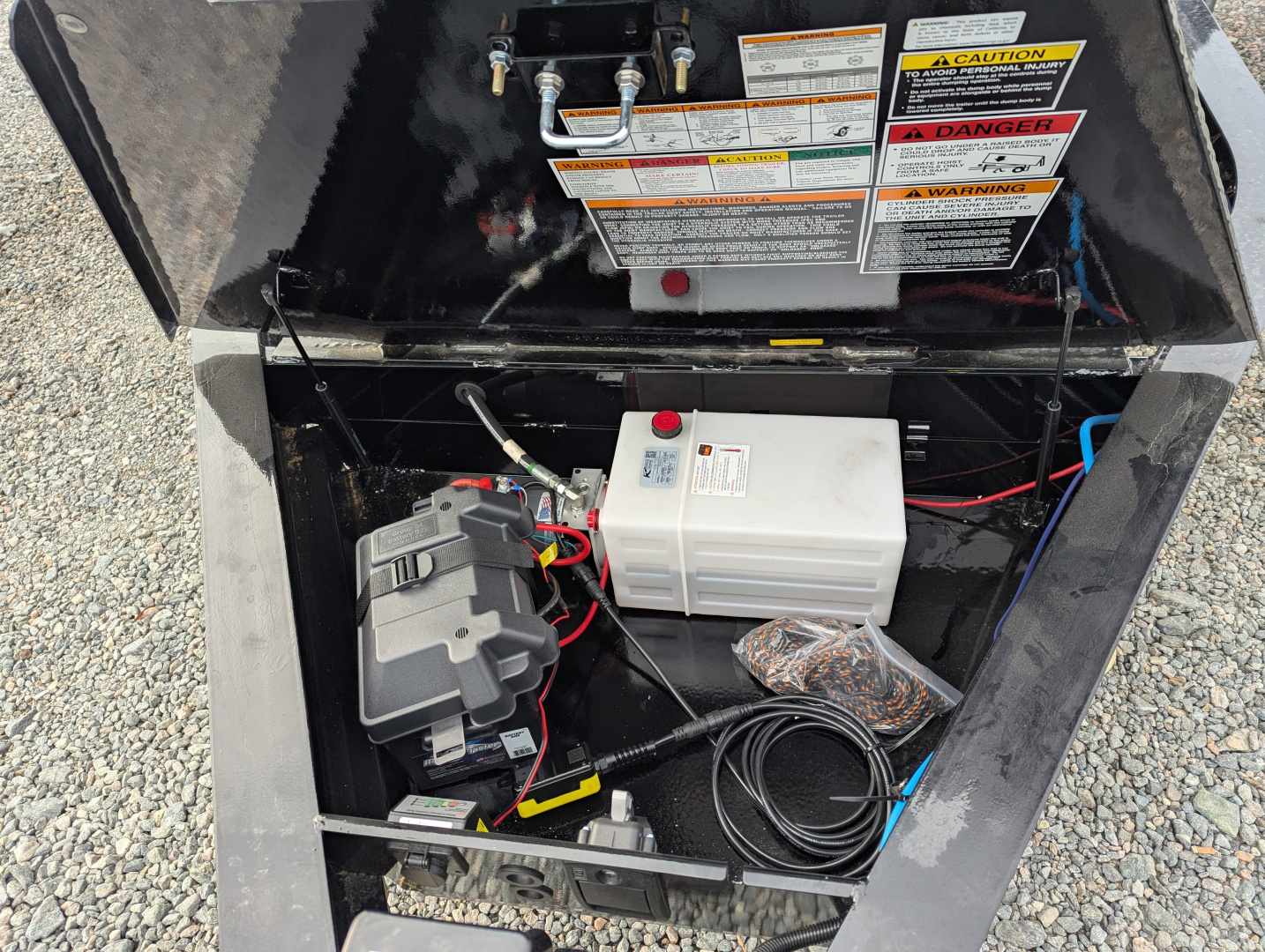 New 2026 Big Tex Trailers 16TD-7x14 Heavy Duty 17.6K Telescopic Dump w/ Slide-In Ramps & 4' Sides Dump Trailer