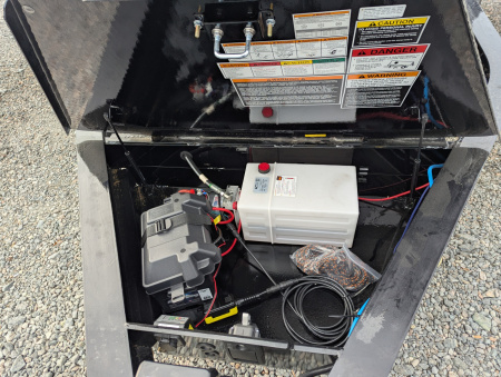 New 2026 Big Tex Trailers 16TD-7x14 Heavy Duty 17.6K Telescopic Dump w/ Slide-In Ramps & 4' Sides Dump Trailer