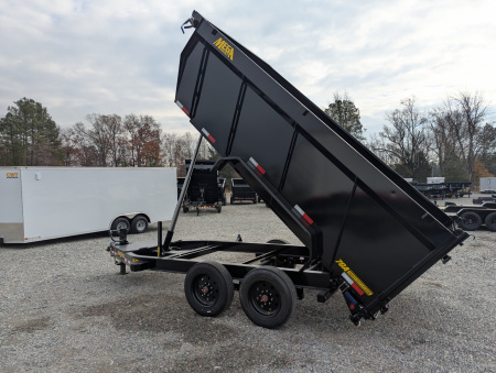 New 2026 Big Tex Trailers 16TD-7x14 Heavy Duty 17.6K Telescopic Dump w/ Slide-In Ramps & 4' Sides Dump Trailer