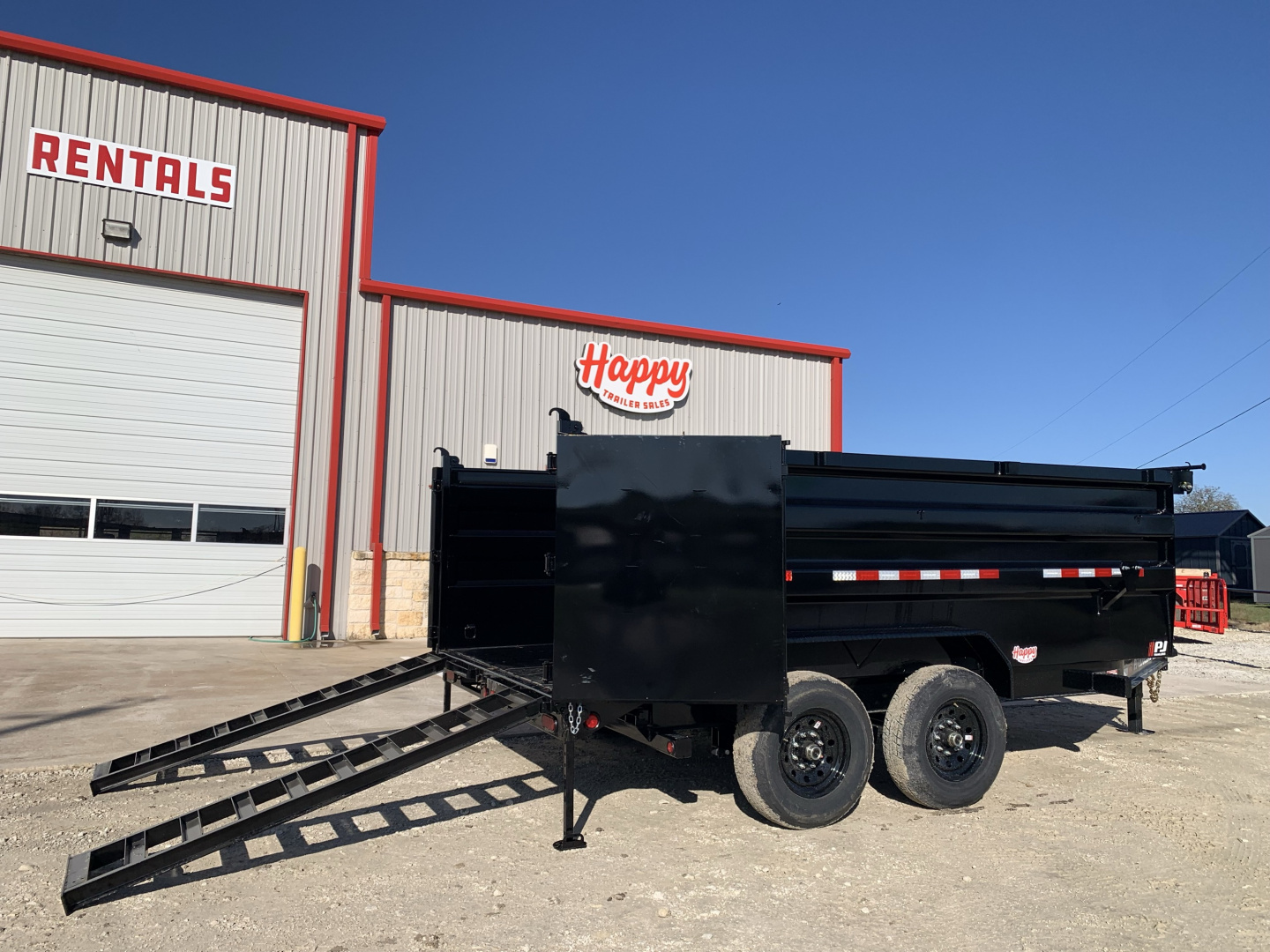 New 2026 PJ 83"x14' BP Tandem Axle Low Pro High Side Dump w/ 48" Sides – DM