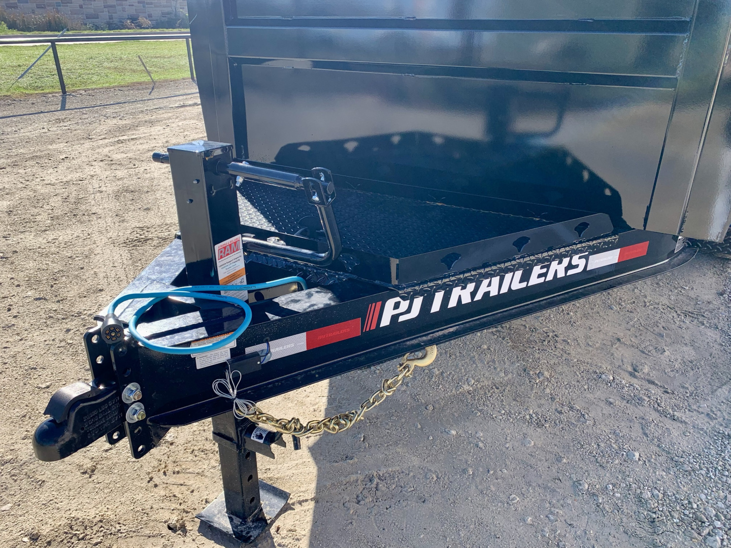 New 2026 PJ 83"x14' BP Tandem Axle Low Pro High Side Dump w/ 48" Sides – DM